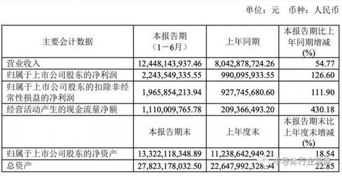國內半導體企業上半年財報亮眼，營收普遍實現三位數增長